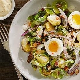 Smoky Brussels Sprout Salad Smoky Brussels Sprout Salad