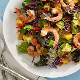 Caribbean Jerk and Shrimp Salad Caribbean Jerk and Shrimp Salad