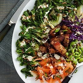 Grilled Bok Choy Salad Grilled Bok Choy Salad