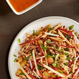 Jicama, Farro & Fuji Apple Slaw Jicama, Farro & Fuji Apple Slaw