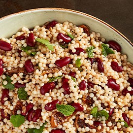 Middle Eastern Spiced Couscous With Figs & Labneh Middle Eastern Spiced Couscous With Figs & Labneh