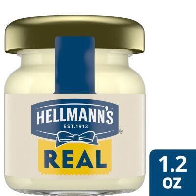 Hellmann's® Real Mayonnaise Mini Jar 72 x 1.2 oz - 