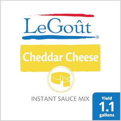 LeGout® Cheddar Cheese Sauce 8 x 25.4 oz -