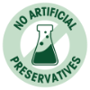 No artificial preservatives